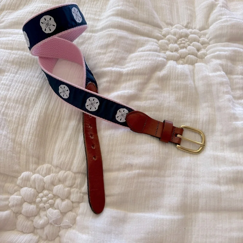 Vintage Leather Man LTD Fabric Ribbon Belt unisex
